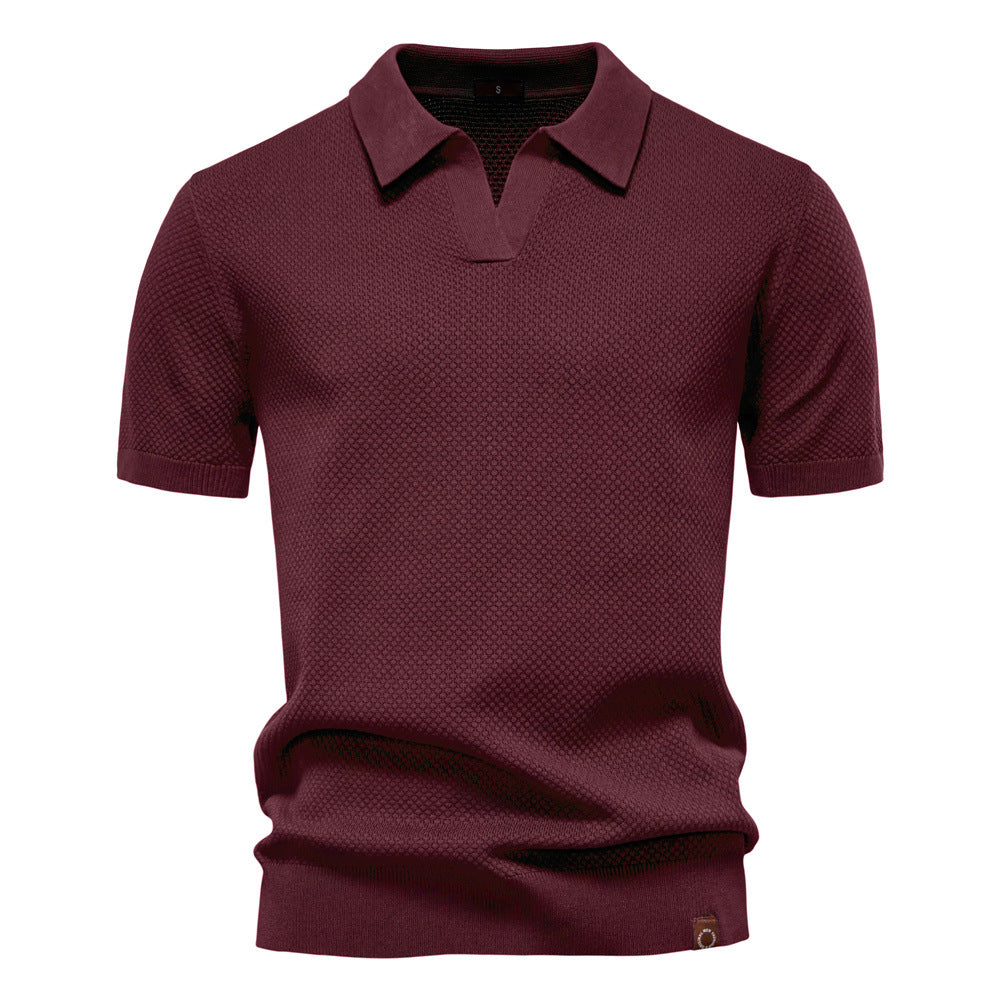 Vilma Stockholm™ | Elegant Kortärmad Pikétröja