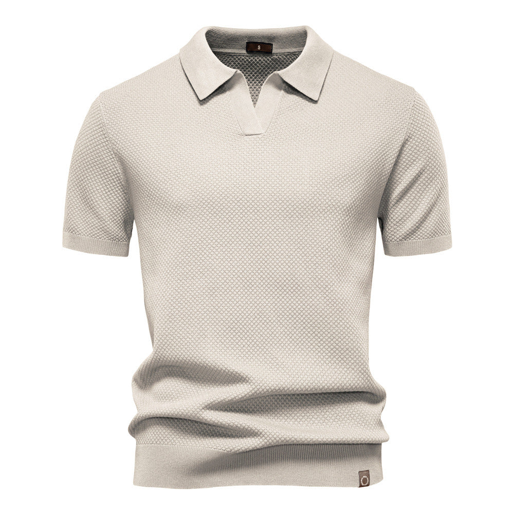 Vilma Stockholm™ | Elegant Kortärmad Pikétröja