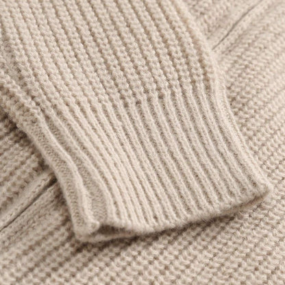 Vilma Stockholm™ | Stickad cardigan med dragkedja