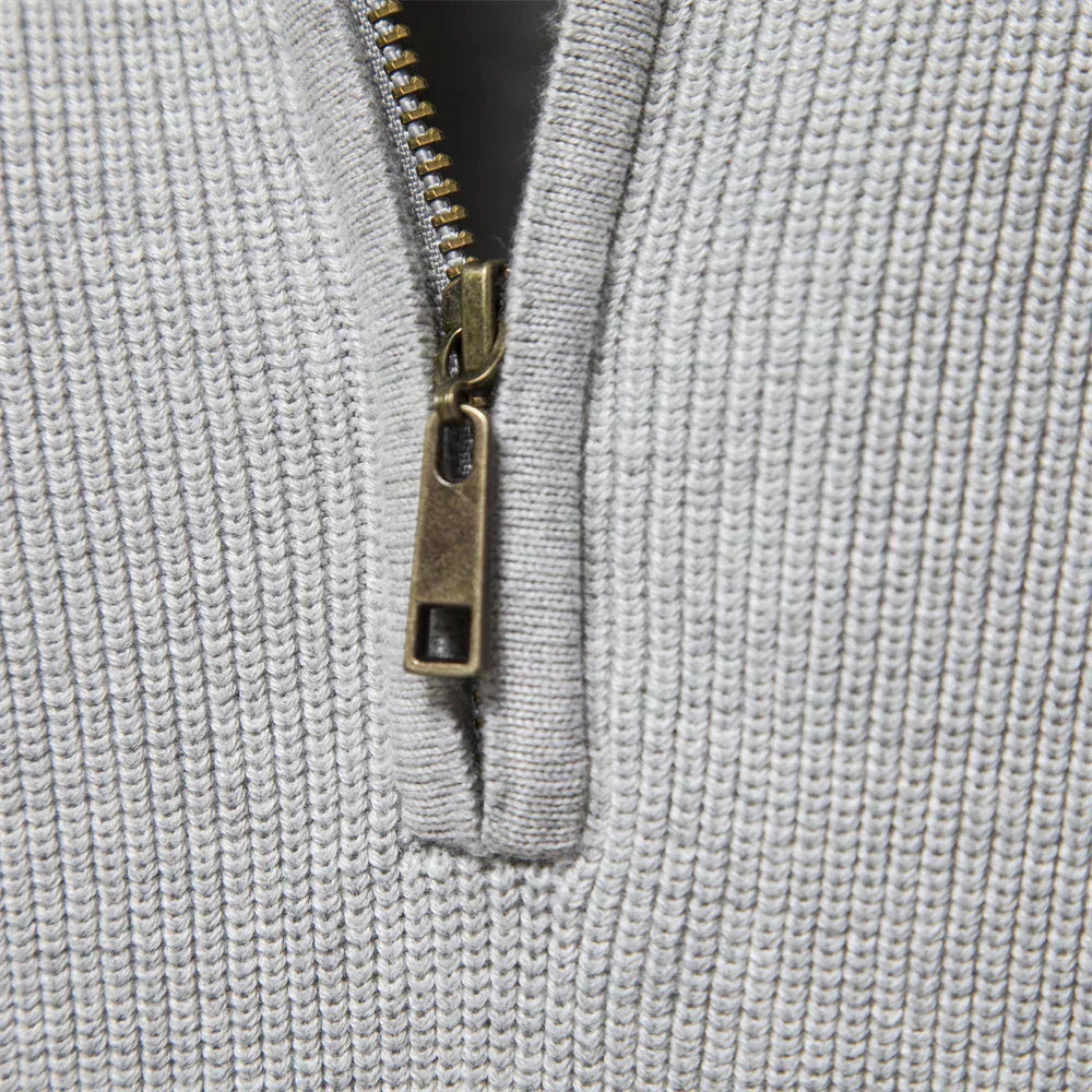 Vilma Stockholm™ | Stickad Zip-up Tröja