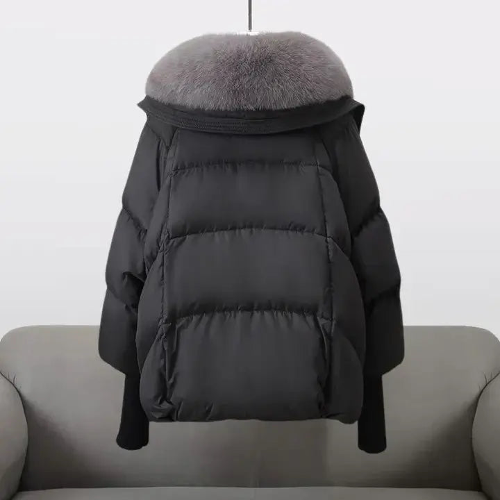 Vilma Stockholm™ | Vinterjacka med pälskrage