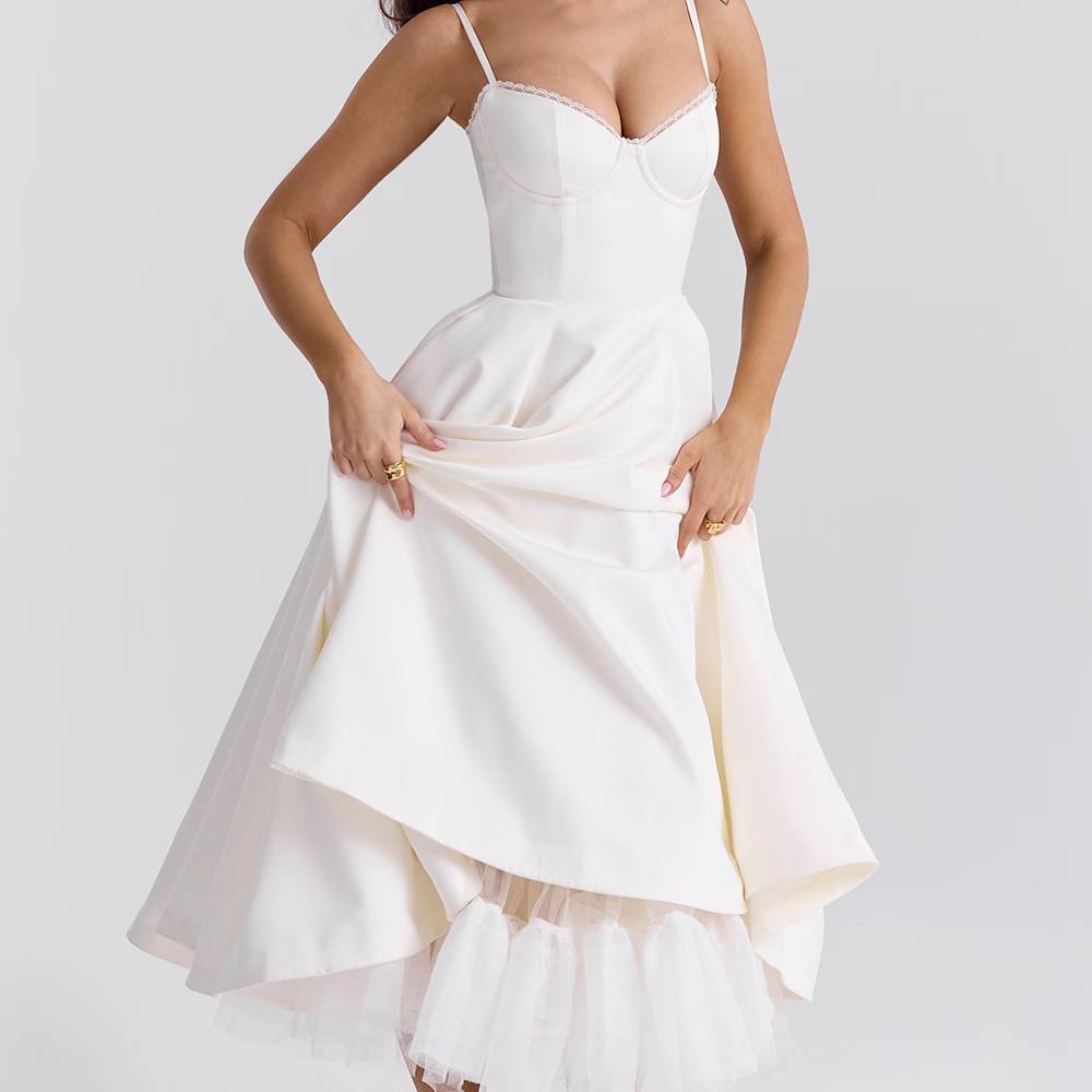 Lyxig Mademoiselle Korsettklänning | Vilma Stockholm™