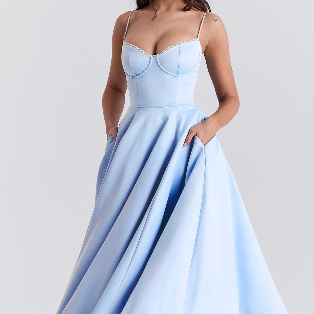 Lyxig Mademoiselle Korsettklänning | Vilma Stockholm™