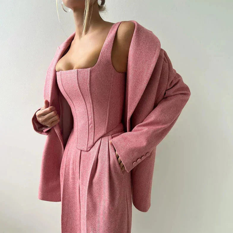 Vilma Stockholm™ | Elegantes 3-Deliges Ensemble