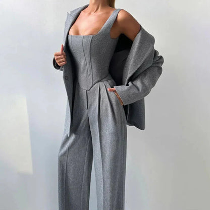 Vilma Stockholm™ | Elegantes 3-Deliges Ensemble
