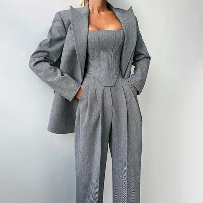 Vilma Stockholm™ | Elegantes 3-Deliges Ensemble