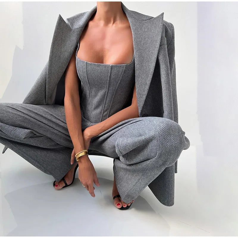Vilma Stockholm™ | Elegantes 3-Deliges Ensemble
