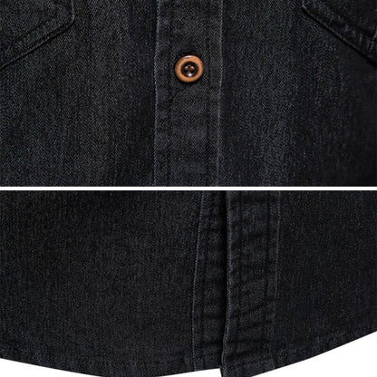 Vilma Stockholm™ | Slim Fit Denimskjorta