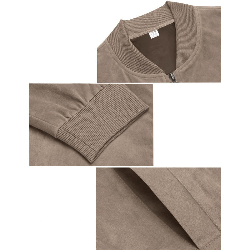 Vilma Stockholm™ | Lyxig Bomberjacka med Minimalistisk Look