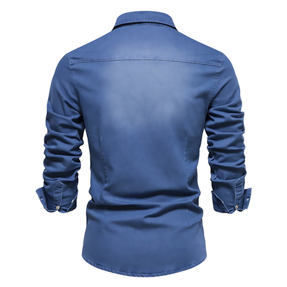 Vilma Stockholm™ | Slim Fit Denimskjorta