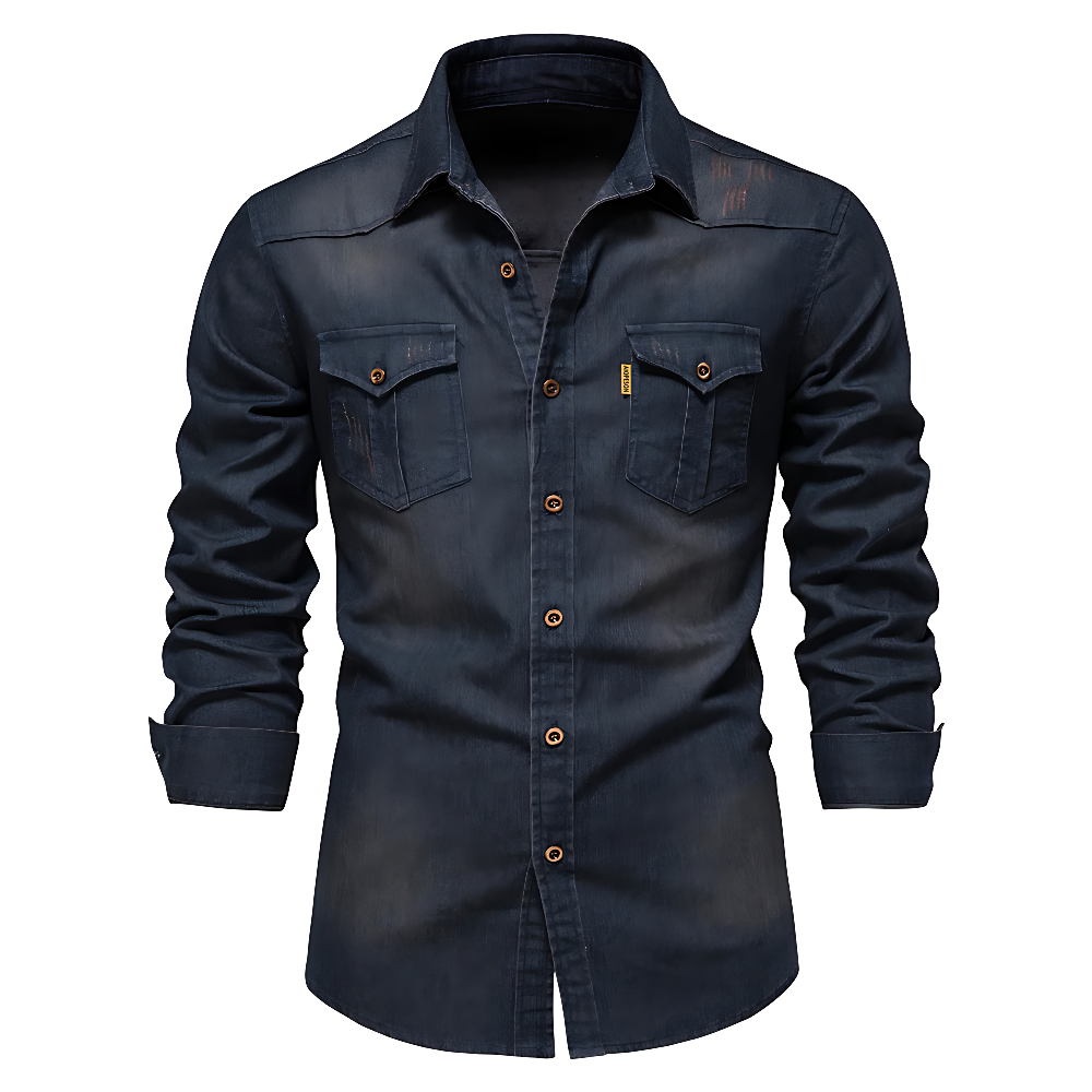 Vilma Stockholm™ | Slim Fit Denimskjorta