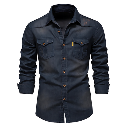 Vilma Stockholm™ | Slim Fit Denimskjorta
